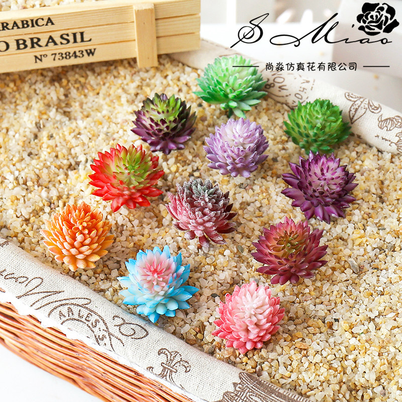 Succulent Arrangement Mini - Kunstmatige Vetplanten Planten Mini Nep Bloem