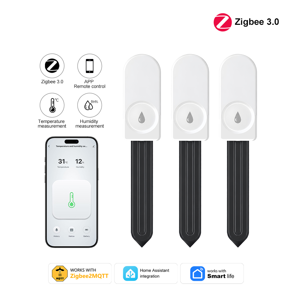 Slimme ZigBee bodemvochtsensor - Plant Parent App recensie en prijs