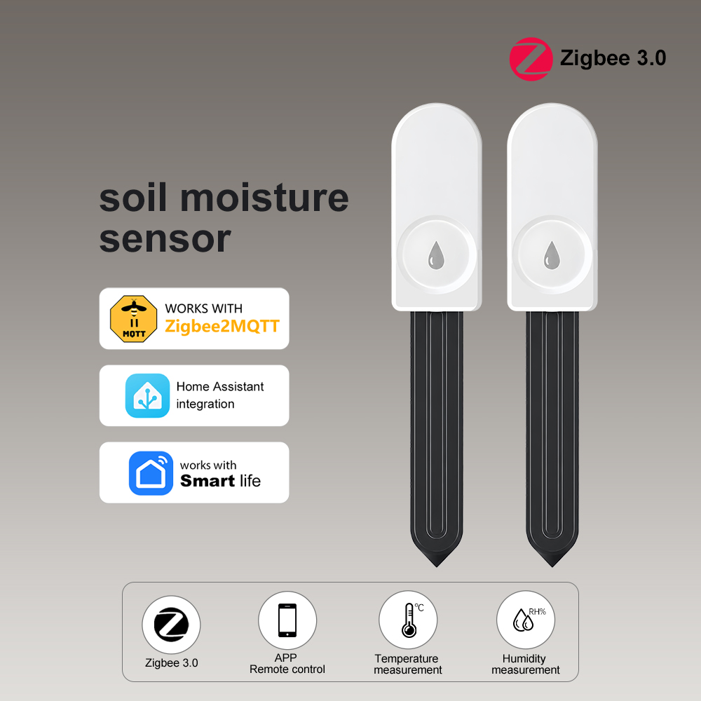 Slimme ZigBee bodemvochtsensor - Plant Parent App recensie en prijs