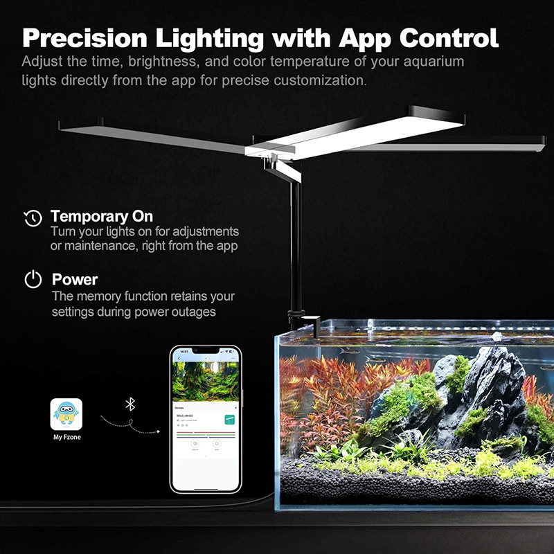FZONE Solo Series Nano LED Aqu - Plant Parent App recensie en prijs