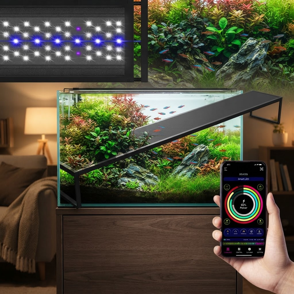 45/60/90cm Visbak App-besturin - Plant Parent App recensie en prijs